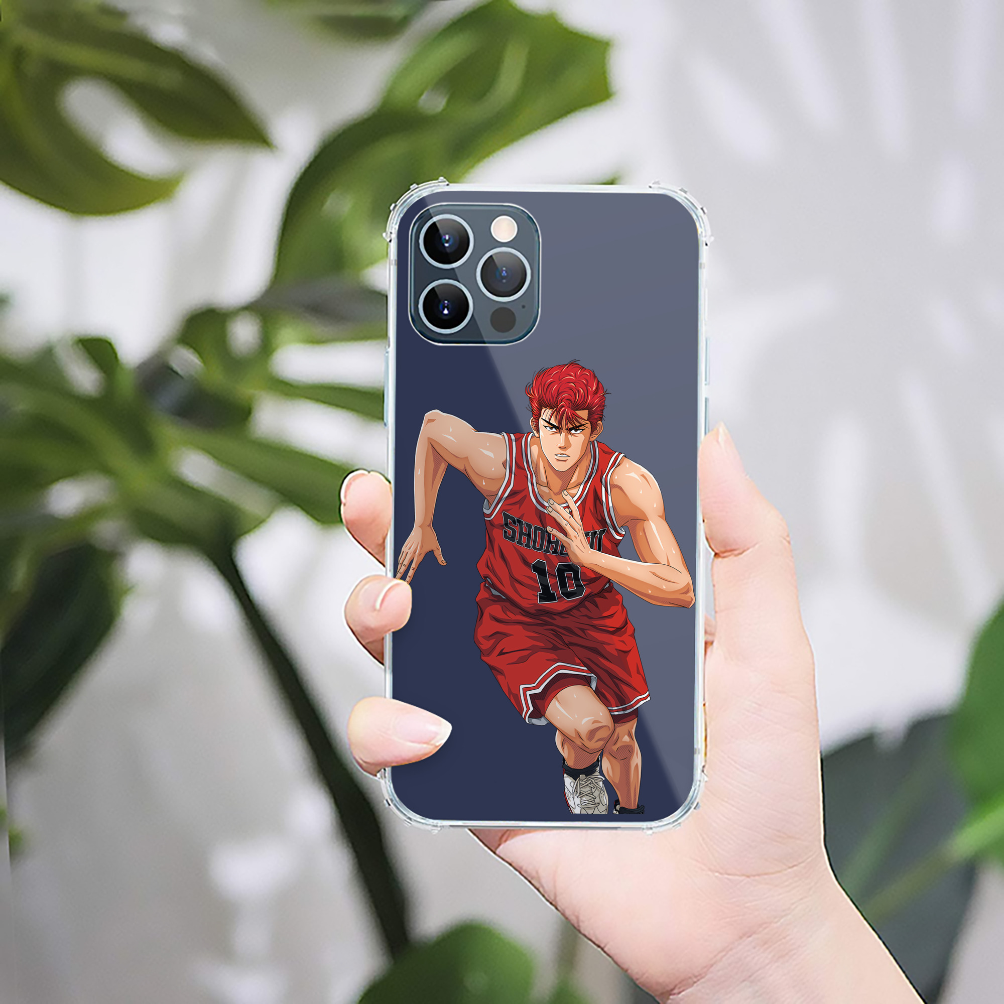 （画像用） SLAM DUNK／スラムダンク 【iPhone 12シリーズ対応】透明スマホケース（クリアソフトケース）